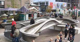 The technology that startup mx3d is developing to 3d print a bridge in amsterdam could be used to produce endless different structures, says dutch designer joris laarman in this exclusive movie. Mx3d Bridge Wins Public Award At Dutch Design Awards 2018 Ddw