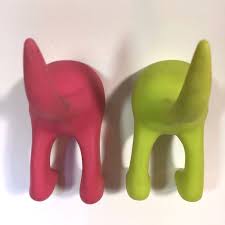 Ikea Bastis Dog Tail Hooks Organizer Leash Keys Hanging Items Pink Green Ikea Pink Pink And Green Ikea