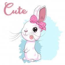 Cute Baby Rabbit Girl Cartoon Hand Drawn Cute Cartoon Images Cartoon Girl Drawing Cartoon