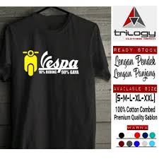 Berapapun anggaran anda, logaster menawarkan kepada anda unduhan logo tanpa batas secara gratis. Kaos Sablon Vespa Simpel Vespa 10 Riding 90 Gaya Sablon Kuning Putih