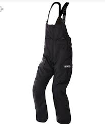 fxr insulated snow pants bibs mens nwt