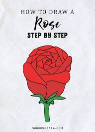 This how to draw a rose step by step tutorial will make drawing this beautiful flower super easy, which makes it perfect for beginners as well as kids. How To Draw A Rose The Easy Way Step By Step Tutorial