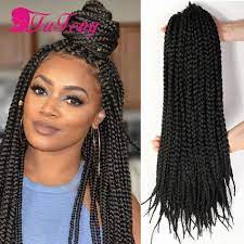Crochet Box Braids Hair Xpression Synthetic Braiding Hair Crochet Braids Twist Hair Extensiones Box Braid Crochet Box Braids Hair Styles Twist Braid Hairstyles