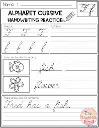 Free Alphabet Letters Cursive Handwriting This Product Has 3 Pages Of Cursive Handwriti Teaching Cursive Cursive Handwriting Practice Teaching Cursive Writing
