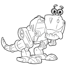 Desenhos Para Colorir Do Rusty Rivets Imagens De Dinossauros Pintura Para Criancas Pokemon Para Colorir