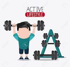 Gym friends already know what you look like when your hair's a mess and you aren't wearing makeup. Boy Man Cartoon Weight Lifting Healthy Lifestyle Gym Fitness Icon Colorful Design Vector Illustration Royalty Free Cliparts Vectors And Stock Illustration Image 61805986