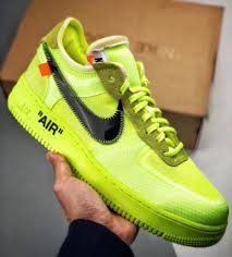 Off White X Nike Air Force 1 Low 2 0 Neon Green Shoes Nike Air Force Air Force One Shoes Nike Air Force 2