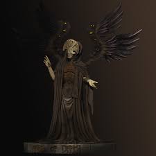Complete with no broken or missing pieces. Atila Becker Angel Of Death Hellboy
