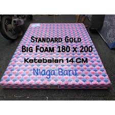 Pembayaran mudah, pengiriman cepat & bisa cicil 0%. Jual Kasur Busa Big Foam 180 X 200 X 14cm Standar Gold Khusus Bogor Dan Depok Terbaru Juli 2021 Blibli