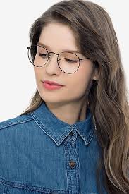 Ray Ban Women's Round Eyeglasses Ray-Ban RX3447V Round Metal 2500  Glasses Gold SmartBuyGlasses India