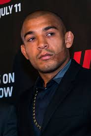 Aldo turned professional in 2004 at the age of 16 and has not looked back, racking up ten victories in eleven fights prior to signing with the wec in 2008. File Jose Aldo Ufc 189 World Tour London 2 Jpg Wikimedia Commons