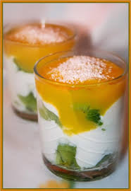 Recette De Verrines Kiwis Mascarpone Et Coulis De Mangue Recette Coulis De Mangue Recette Verrine Recette Tiramisu Ananas