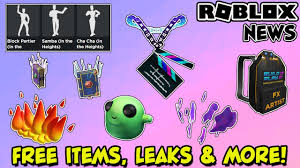 Roblox has partnered with warner bros on numerous occasions for film and music events. Roblox News Free Items 3 Free New Emotes And 5 New Leaked Items That Will Be Free Build It Play It Youtube