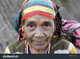 Kanpetlet Myanmar December 10 Chin Tribe Stock Photo 377329201