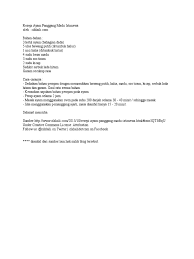 Resep ayam oven ini merupakan olahan resep ayam oven madu : Resepi Ayam Panggang Madu Istimewa