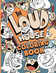Printable luan loud house coloring page. Loud House Coloring Book Loud House Color Wonder Adult Coloring Books For Men And Women With Exclusive Images Ellis Carter 9798645011734 Amazon Com Books