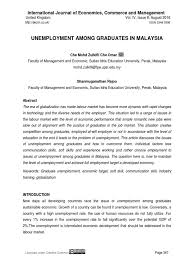 This causes an increase in the country's overall unemployment rate, which negatively affects abstract: 4824 Unemployment Social Science