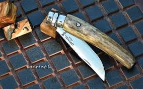 opinel custom bois pisau