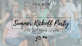 Summer Kickoff Party — Fox Run Vineyards