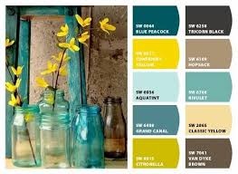 Paper Daisy Designs Lighten Brighten Project Update Step 1 Blue Yellow Bedrooms Yellow Bedroom Teal Color Palette