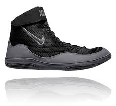 Nike Inflict Wrestling Shoes Black Grey
