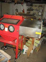 Harbor freight sand blast cabinet air flow upgrades =1 baffle +1 blast gate. Harbor Freight Blast Cabinet Customize Ih8mud Forum