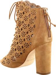 Alibaba.com offers 1937 lace up camel boots products. Women S Rachel Zoe Ashlee Scallop Lace Up Suede Open Toe Bootie Shoes Com