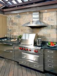 stainless steel outdoor kitchens