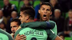 Andre silva of portugal, bernardo silva of portugal, diego godin of uruguay, william carvalho of portugal, during the 2018 fifa world cup russia round of 16 match between uruguay and at the fisht. Eintracht Frankfurts Andre Silva Uber Cristiano Ronaldo Wird Schnell Zuruckkommen Goal Com