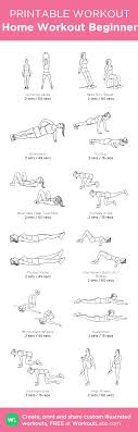 Home Workout Beginner Beginner Workout At Home Workout For Beginners Printable Workouts