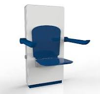 Wholesale Urea disabled shower seat wall mounted China ...