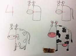 This image shows the more finished drawings of the animals and letters. Teach Your Kids How To Draw Cute And Fun Animals Just By Using Numbers Wow Amazing