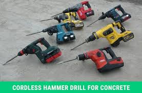 Both tools feature a brushless motor resulting in more runtime and improved durability with a led work light for added visibility. The 7 Best Cordless Hammer Drill For Concrete