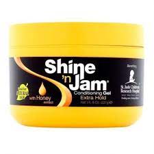 The gels definitely worth trying. Ampro Styl Shine N Jam Conditioning Gel Extra Hold 4oz Natural Hair And Skin Care