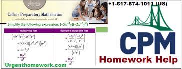 Scholars from various specialisations of mathematics are part of the custom cpm homework helpers at tophomeworkhelper.com. Cpm Homework Help College Preparatory Mathematics Help