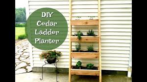 Irrespective of your choice the idea is simple: Diy Ladder Planter Vertical Herb Garden Planter Planter Boxes Youtube