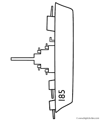 3.78 mb, 2119 x 2934 source: Battleship 185 Coloring Page Military