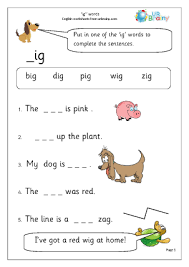 Write the first word, then work out the words that rhyme! Cvc And Rhyming Words Urbrainy Com