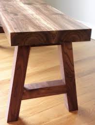 If you have industrial interiors, this dining bench with back solid manufactured wood bench. Solid Black Walnut Bench Mud Room Kitchen Bedroom Bench Etsy Wood Dining Bench Black Walnut Wood Walnut Wood Projects