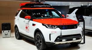 Land Rover Creates Discovery Rescue Vehicle Complete With A Drone On The Roof Carscoops Land Rover Rescue Vehicles Land Rover Discovery