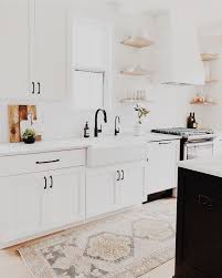 Beautiful kitchen backsplash ideas for white cabinets. White Kitchen Black Kitchen Handles Kitchen Decor Modern Home Decor Kitchen