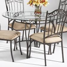 Create your ideal dining room at bassett furniture and always be ready to bring to life the most amazing meals and experiences for your family and friends. Wrought Iron Round Dining Room Set By Chintaly Imports Furniturepick