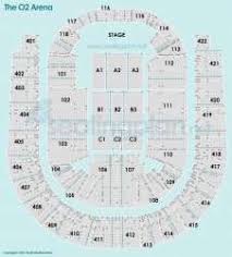 O2 Arena London Seating Plan