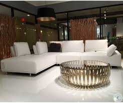 Bexley 6 piece modular fabric sectional by costco. Roxanne White Laf Sectional From Bellini Modern Living Coleman Furniture