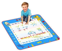 Aqua Doodle Rainbow Water Paint Draw Alphabet Number Aquadoodle Study Mat B9 Water Painting Doodles Toy Drawing Tablets