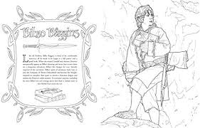 The hobbit coloring page printable. The Hobbit Movie Trilogy Colouring Book Heroes And Villians Tolkien J R R Amazon Com Au Books