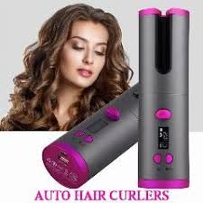 62 Off Cordless Hair Curling Iron Automatic Rotating Hair Curler Beach Wave Curling Iron Wireles Hair Curlers Automatic Hair Curler Curling Hair With Wand