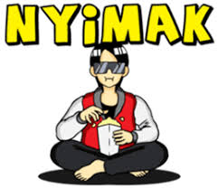 Aku balik lagi setelah sekian purnama. Ganteng Kalem By Enhanced Monkey Sticker 14584916