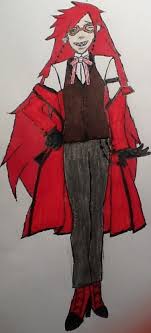 Black Butler Full Body Grell Sutcliff By Sparesandwich On Deviantart Read more information about the character grell sutcliff from kuroshitsuji? black butler full body grell sutcliff