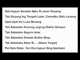 Lirik Lagu Jaran Goyang